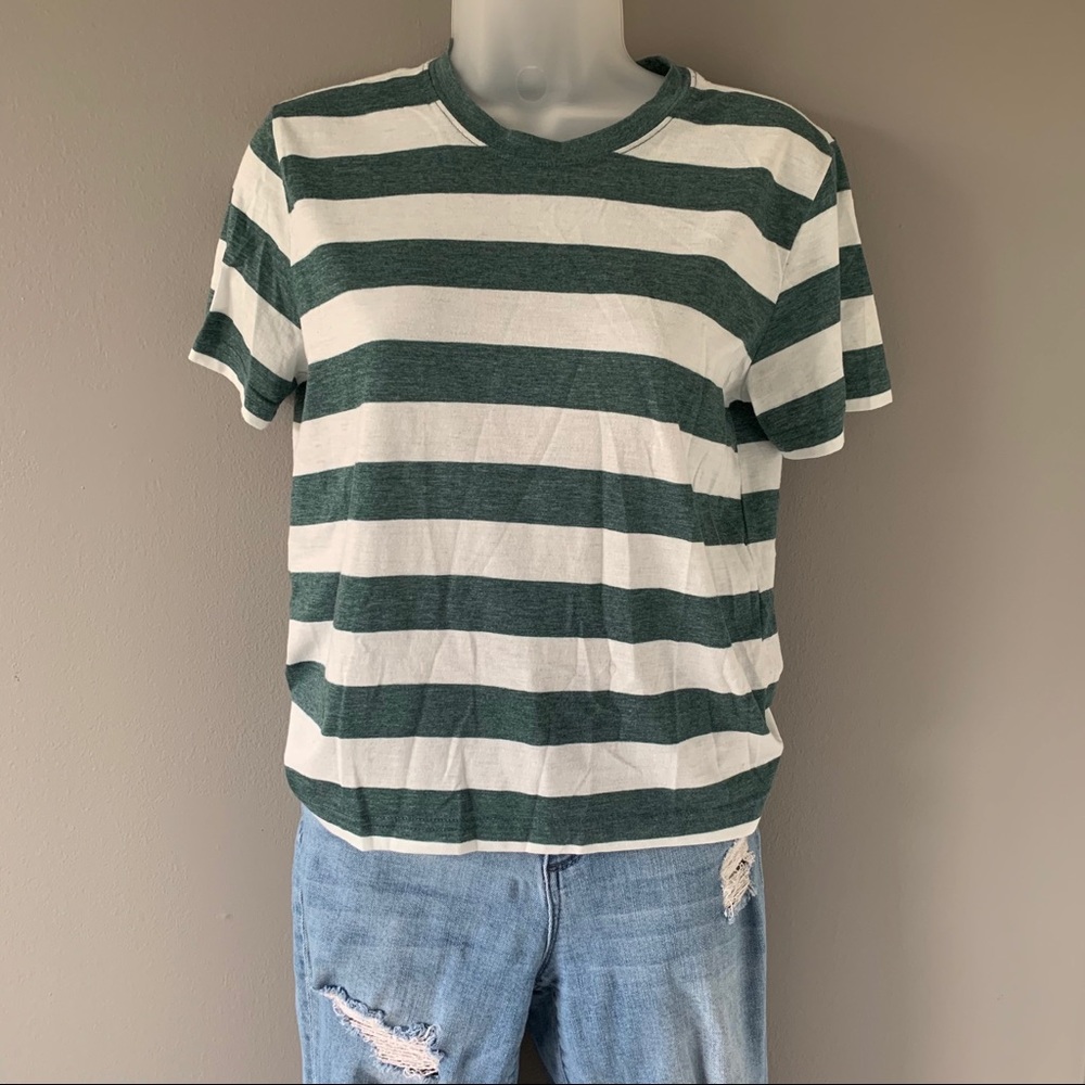 PacSun Striped Basic Top